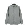 SS24 Logo Jacquard Single-Breasted Long Sleeve Shirt Men Shirts Gray-Green 3D1C86-1NIUZ-F610