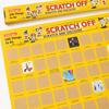 Scratch Off 100 Things - Plakat Lista Rzeczy Do Zrobienia Zdrapka A2