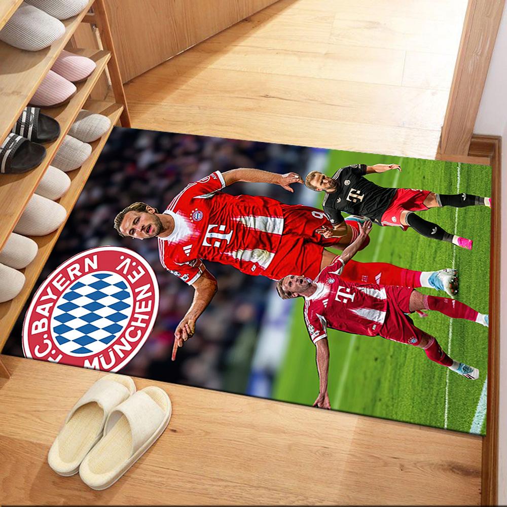 Bayern Munich Area Rug Perfect for Game Room Study Room Decorate Room Living Rooms Anti-slip Rug Decorate Offices