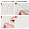 10/30pcs Clear Acrylic Christmas Ornaments Unfinished Round Blanks for DIY Tree Decorations & Holiday Party Crafts,Classic Style