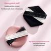 Double Ribbon Large Water Drop Air Cushion 1/2/3Pcs Wet Or Dry Use Air Cushion Powder Puff Multi-Functional Portable Makeup Tool