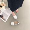 2025 spring and autumn new small fragrant style celebrity temperament shoes casual sports style flat shoes women's design sense single shoes