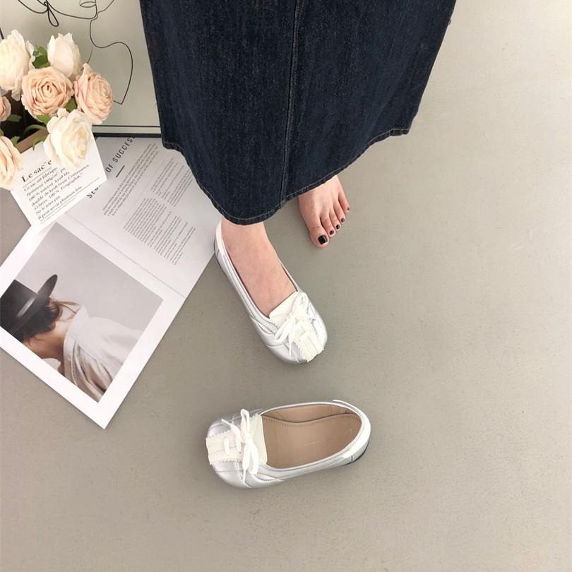 2025 spring and autumn new small fragrant style celebrity temperament shoes casual sports style flat shoes women's design sense single shoes