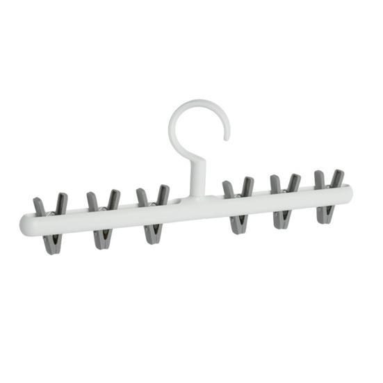 Hat Hanger 6 Clips Space-saving PP Strong Hold Baseball Cap Organizer
