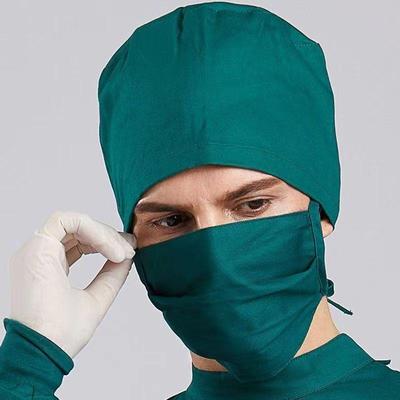 Unisex Surgical Bouffant Caps for Medical Professionals - Black, Green, White