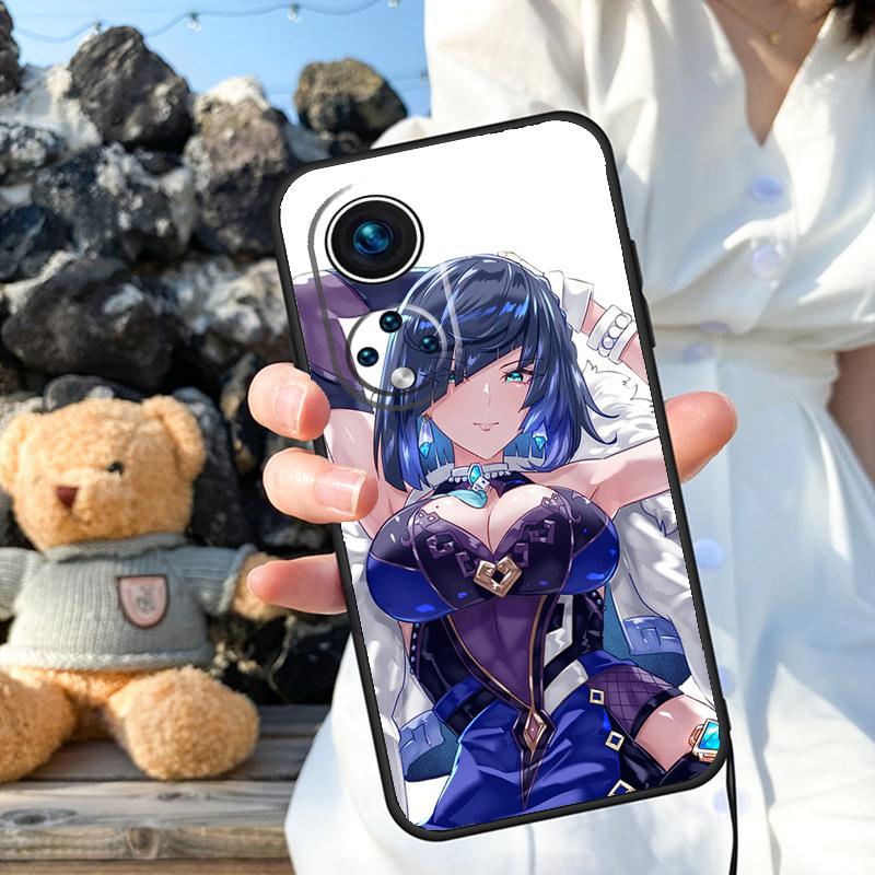 Genshin Impact Yelan Case For Honor Magic 8 7 5 6 Pro X9a X9b X9c X9d X8c X8b Win RT 50 70 90 200 400 Lite Cover