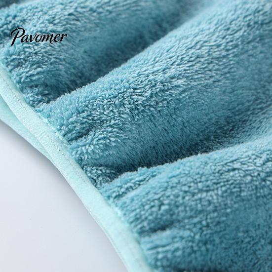 Quick Dry Hair Drying Towel Women Satin Cap, Double Layer Turban Wrap, Water Absorbent Wrap Hat for Curly, Long