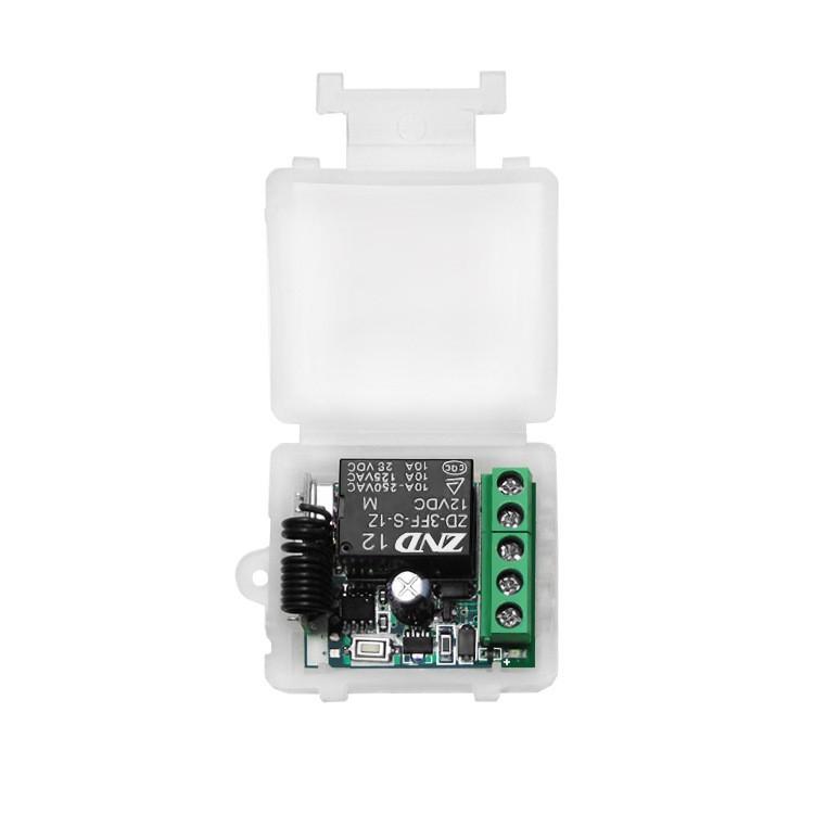 1PC 433MHz Wireless Remote Control Switch Relay Module Receiver Remote Control for Door LED Light Bulb