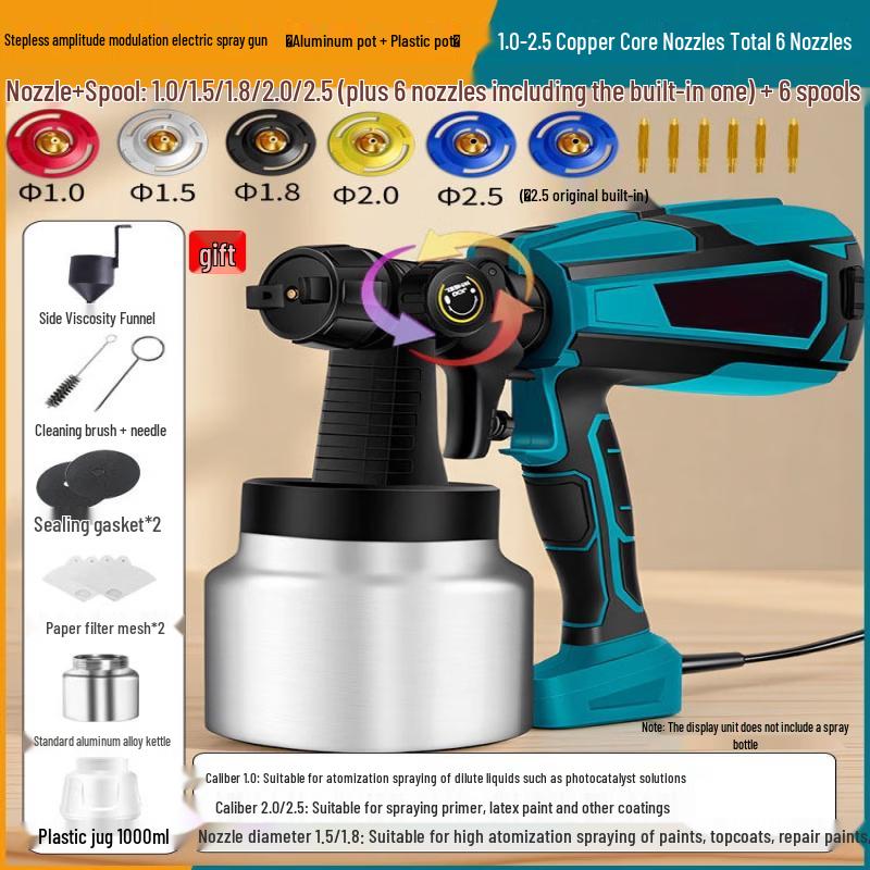 

SHEYUE Electric Paint Spray Gun CN plug (adapter included)