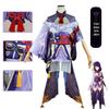 Genshin Impact Raiden Shogun Cosplay Costume - Women's Full Set