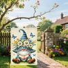 IVN Spring Garden Flag 12x18 Inch Double Sided Outdoor Yard Flag for Outside Home Front Door Lawn Porch Patio Welcome Decor