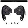 Secure Quick Mounting Helmets Bottom Base Adapter Connector for  C10 Skiing Skateboarding Biking Activity Enthusiasts