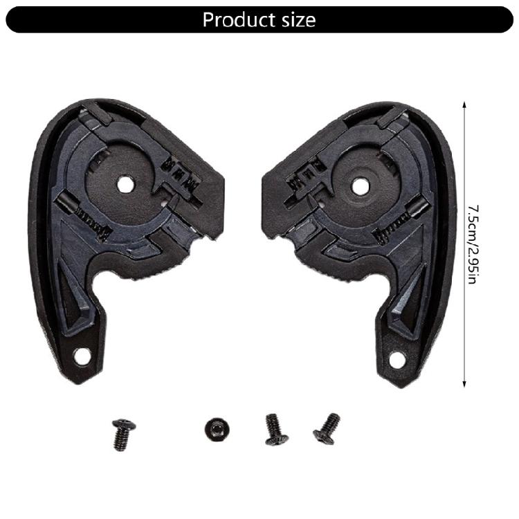 Secure Quick Mounting Helmets Bottom Base Adapter Connector for  C10 Skiing Skateboarding Biking Activity Enthusiasts