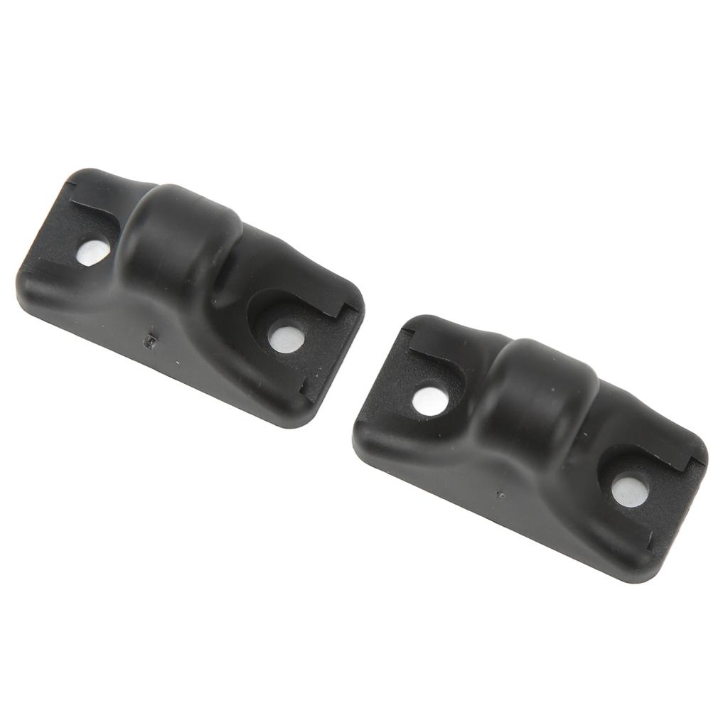 2PCS Sun Visor Mount Bracket Clip 94473143900 Black Compact Structure Scratch Resistant Fit for 924 944 968