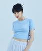 FAKEMAMA Have A Good Mama Logo T-Shirt_Sky Blue