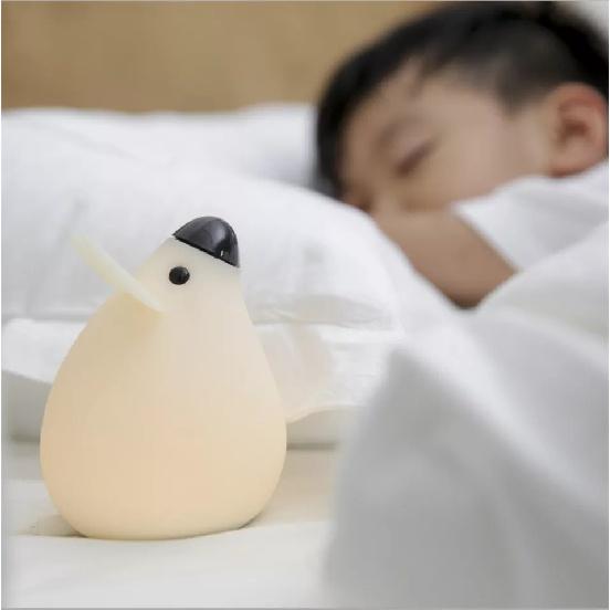 Hot Sale Soft Silicone Animal Night Light Bedroom Beside Cute Lamp Creative Mouse Led Night Night For Baby Kids