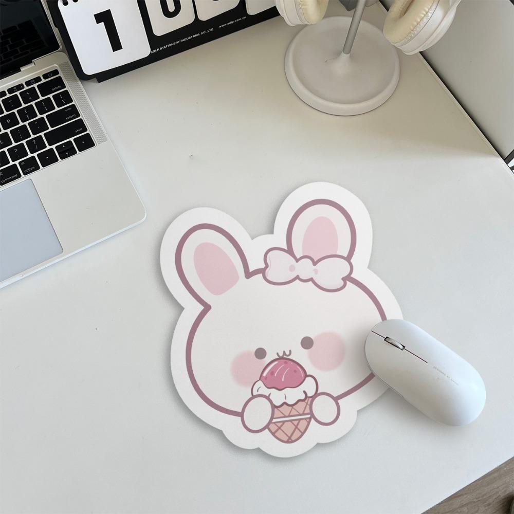 Anti-slip Cartoon Mouse Mat Waterproof Girls Mousepad Creative Cute Animals Mouse Pad Laptop Setup