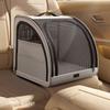 Foldable Pet Carrier Breathable Cat Backpack Secure Car Seat Dog Kennel  Small Pets