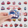 50 Locomotive Series Graffiti Stickers DIY Stationery Stickers Water Cup Suitcase Waterproof Decorative Stickers Occasionally