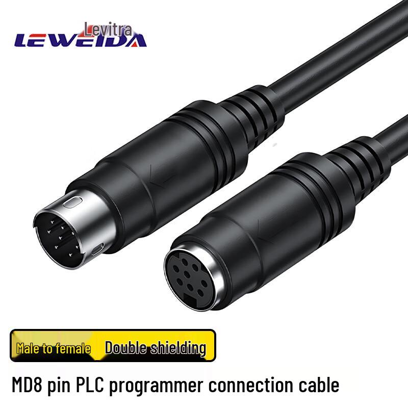 LEWEIDA MD8 8-Pin PLC/Servo Communication Cable 0.5m