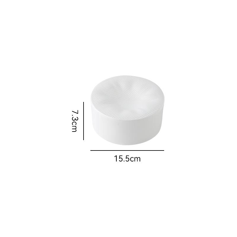 

Pure White Ceramic Dining Plate Soup Plate Sushi Plates Pasta Dish Steak Plates Dessert Bowl Sting Disc Dim Sum Dish Fruit Bowl
