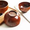 1 Pc Salad Bowl Multi-purpose Thermal Insulation Wood Wooden Salad Bowl Smoothies