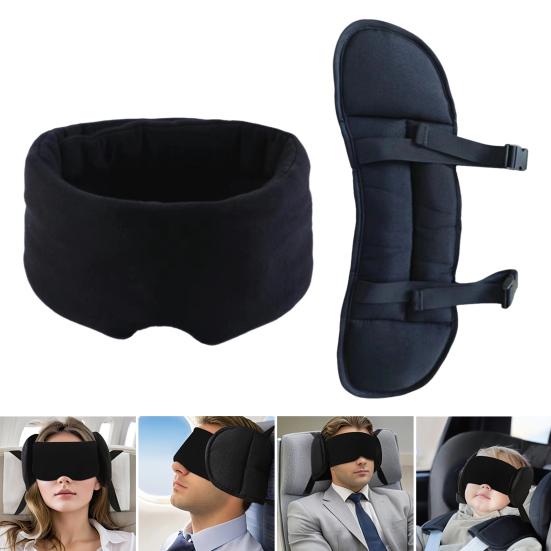 Memory Foam Eye Cover Neck Pillow Breathable Sleep Cover Flights Travel Pillows Washable Airplane Travel Kit