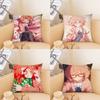 Kuriyama Mirai Animation Kyoukai No Kanata Pillow Case Fashion Square Pillowcase Bedroom Sofa Room Ins Decoration Leisure