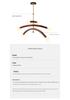 Minimalist Japanese-Style Pendant Light for Dining, B&B, Tea Room, or Bar Counter