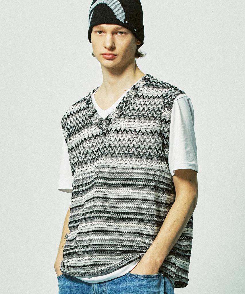 Ssy Havana Beach Knit Vest Midnight