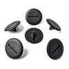 20Pcs Car Side Skirt Moulding Cover Trim Clips A0009917498 For Mercedes-Benz