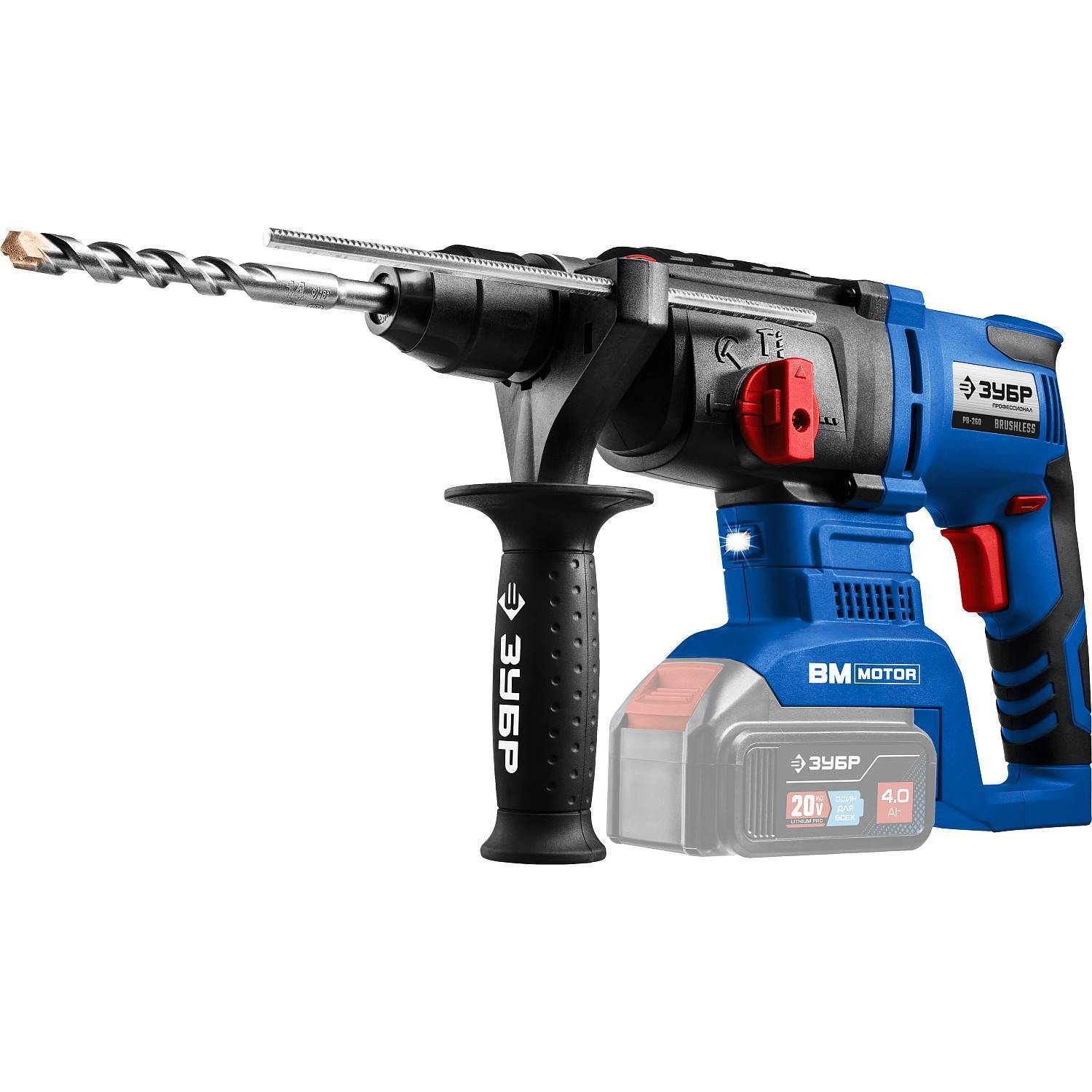 

Аккумуляторная ударная дрель Зубр Пб-260