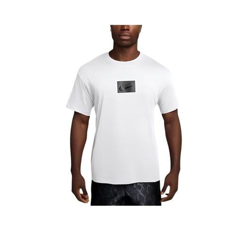 Nike Basketball Collection Men s White Sports T-Shirt L белый