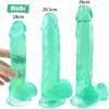 Бірнеше өлшемді дилдо жалған пенис секс ойыншықтары Butt Plug Анальді ойыншықтар Үлкен шынайы дилдолар