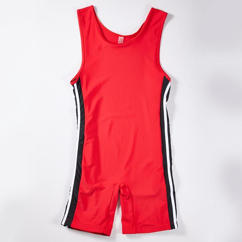 High Elasticity Wrestling Singlet Men Women - Nylon Spandex Training Competition Suit Weightlifting Judo Hurdles