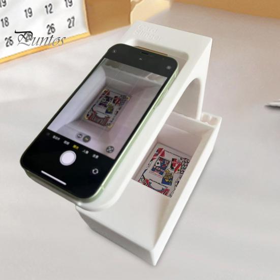 Supporto per Scansione Carte per Carte da Gioco di Dimensioni Standard Portacellulare Scanner di Carte da Gioco Manabox Supporto Universale per Scansione e Controllo Prezzi Carte Manabox