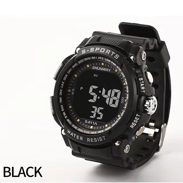 

UTHAI CE34 спортивные цифровые мужские часы электронные часы часы 50 метров водонепроницаемые часы ночная подсветка секундомер часы подарок