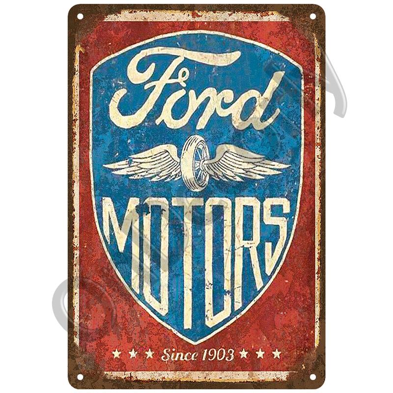 Retro Automarke Metallschild Garage Bar Blechschild Metall Wandplaketten Dekor Vintage Shabby Crafts Blechschild Poster Pin Up Schilder