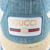 Pristine GUCCI Low Cut Sneakers Reweb GG Denim Leather Indigo Women 35 838831 Used