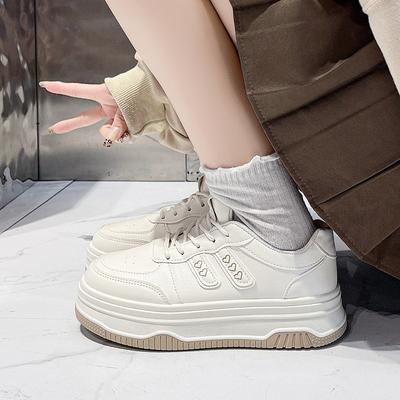 Milchfufu Herbst Neue Studenten Schicke Schuhe Dicke Sohle Schuhe Trend