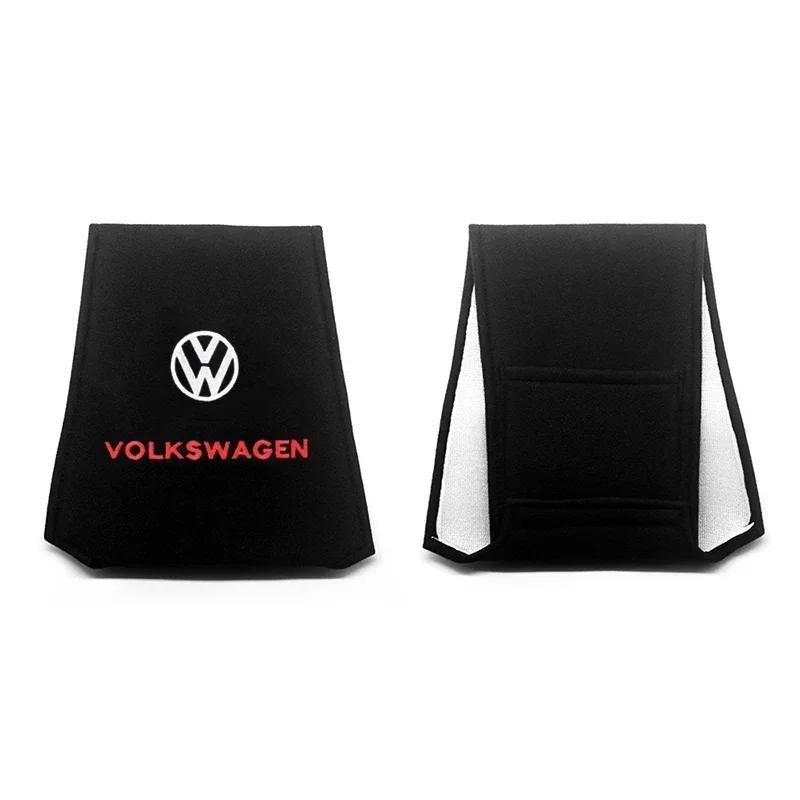 Für VOLKSWAGEN VW Baumwolle Auto Kopfstützenbezug Schutzpolster für Volkswagen Polo Passat Golf Jetta Tiguan Touran TAYRON Santana Sci