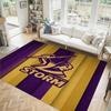 Melbourne Storm Design Crystal Velvet Carpet Cozy Non?Slip Printed Rug For Bedroom Living Room Entrance