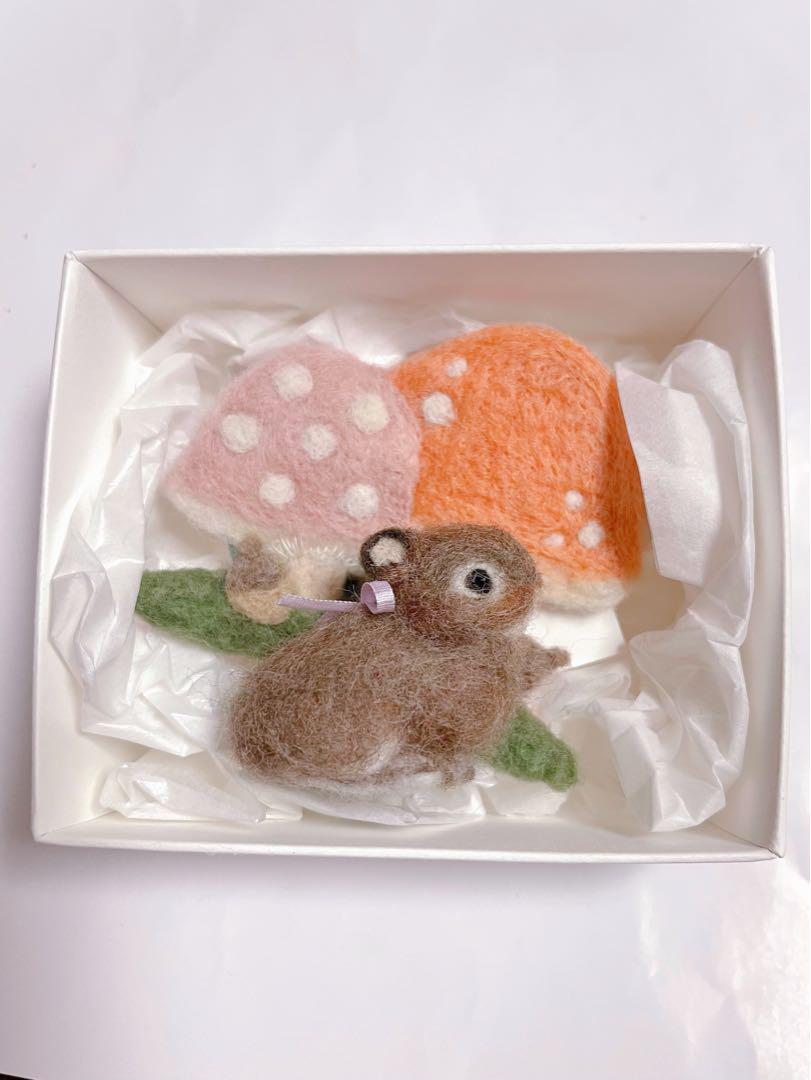 

[USED] Mofu Mofu Usagi Artist Teddy Bear Handmade Plush Toy Mikko