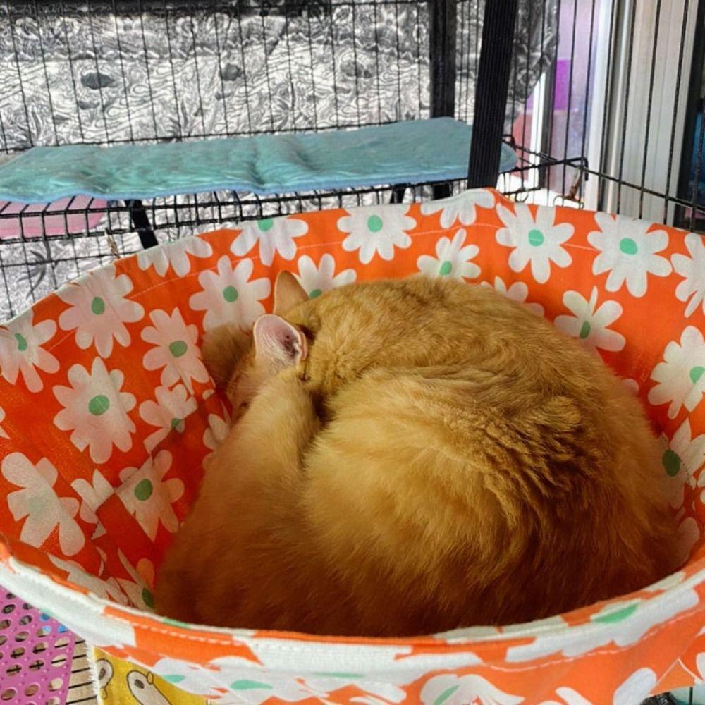 Chew-Proof Fabric All-Season Cat Hammock Winter Velvet Indoor Cat Bed  Indoor Cats