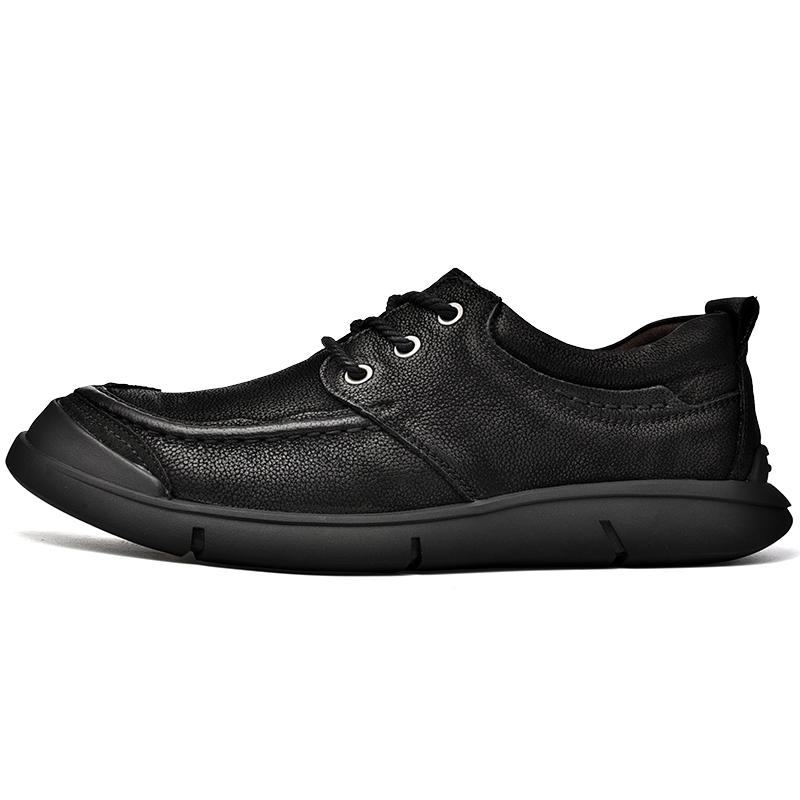 

Fashion Golden Sapling Retro Loafers Men s Casual Shoes Genuine Leather Flats Businessman Loafer Classics Outdoor Leisure Moccasins Men 38 чёрный