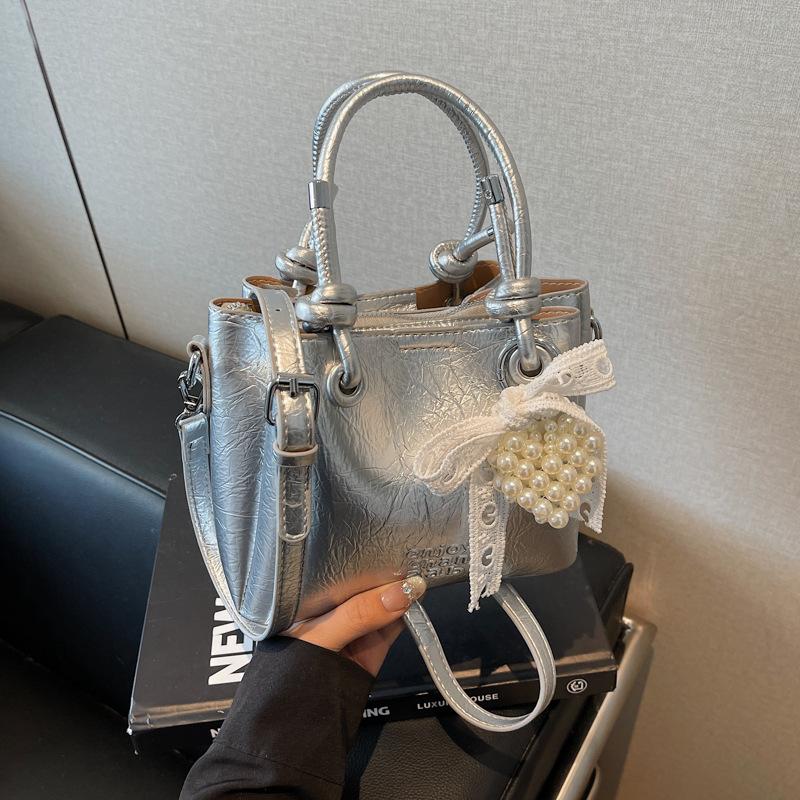 Niche high-end handbag women's new versatile casual fashion bucket bag crossbody simple women's bag