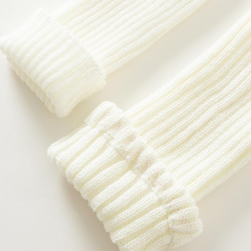 Winter Leg Warmers Long Socks Women'S Autumn Winter Legs Warmers Knitted Foot Cover Crochet Socks