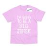 I'm Going To Be A Big Sister Kids Printed Pregnancy Announcement T-Shirt