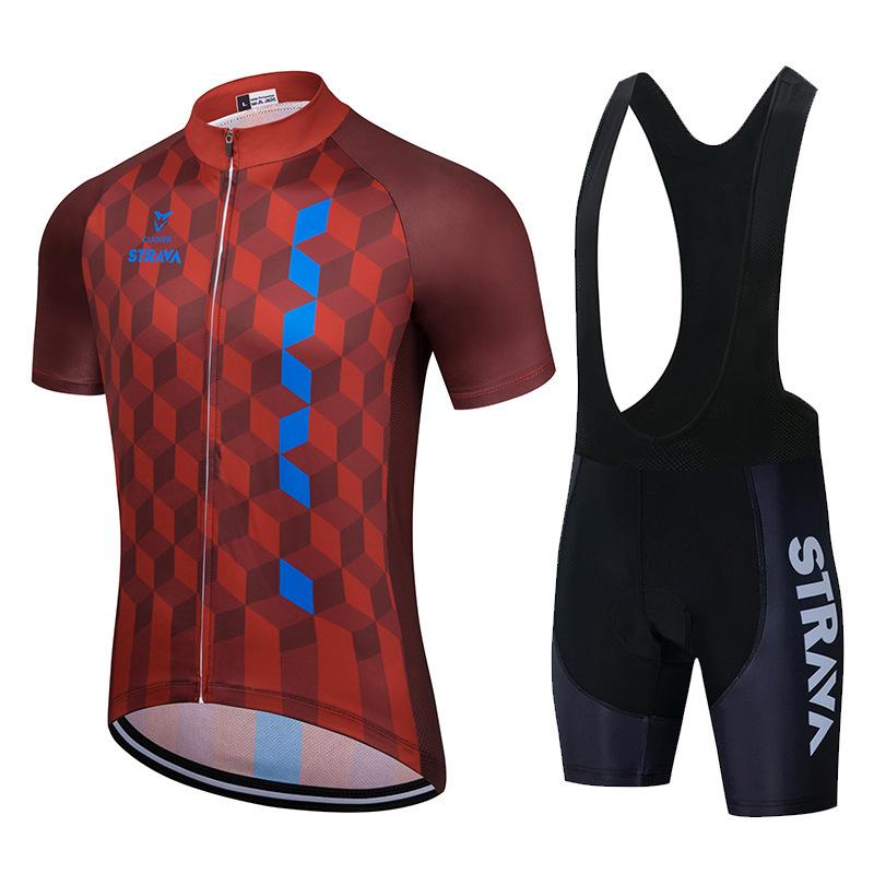 Short Sleeve Suit Road Bike Shorts Tight Cycling Suit Breathable Sweat Wicking 2026 Summer Breathable Cycling Suit Set