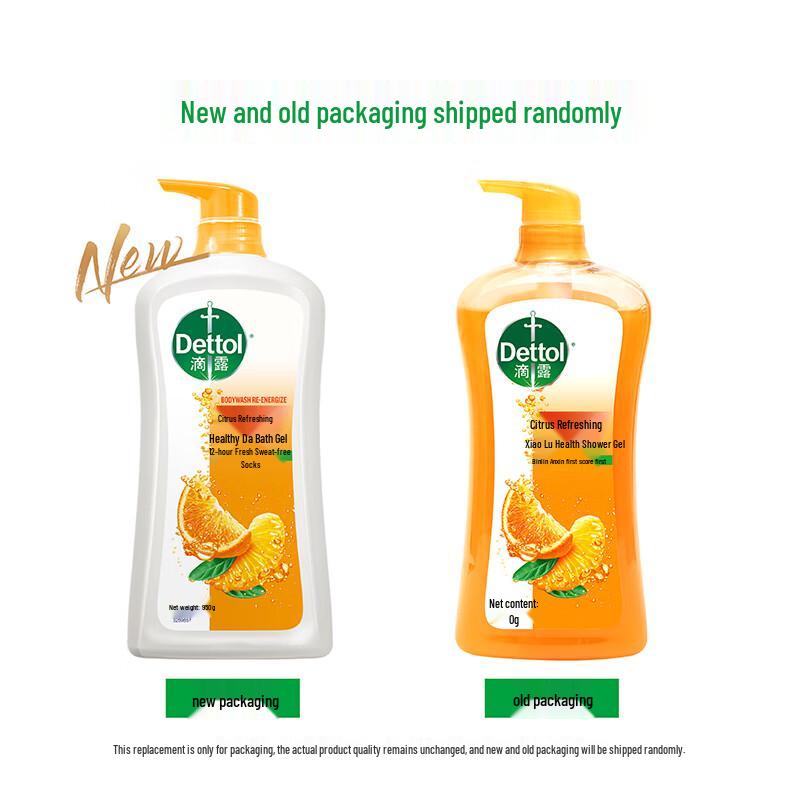 Dettol Natural Fresh Citrus Healthy Shower Gel